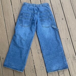 Mid rise Wide leg jeans